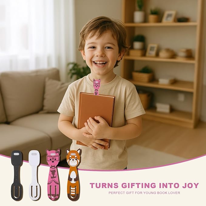 Rechargeable Book Light for Kids at Night – Portable Clip-On LED Light - Image 9