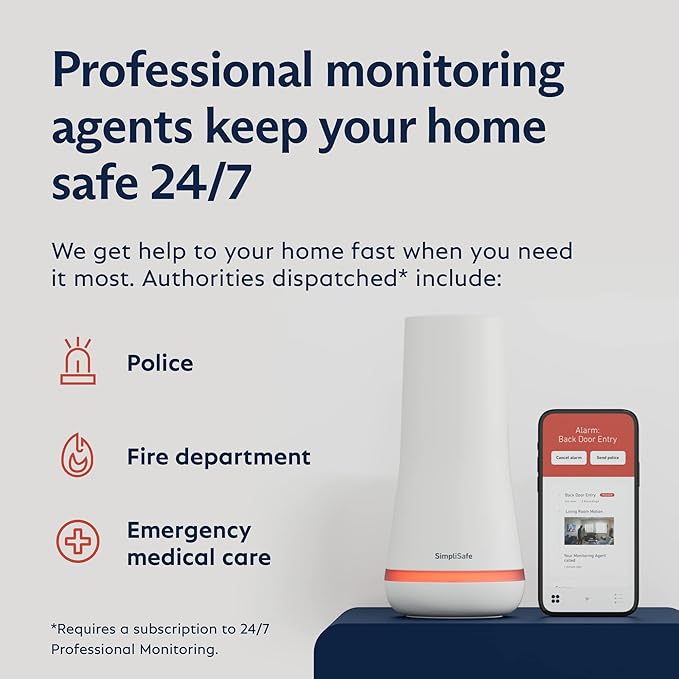 SimpliSafe 9 Piece Wireless Home Security System Gen 3 - Image 10