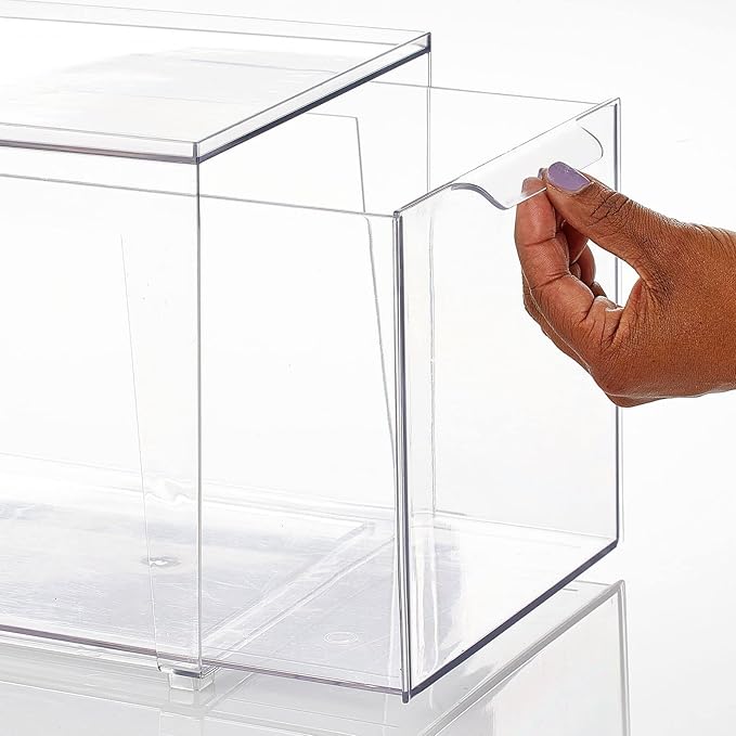 mDesign Plastic Stackable Bathroom Storage - Image 7