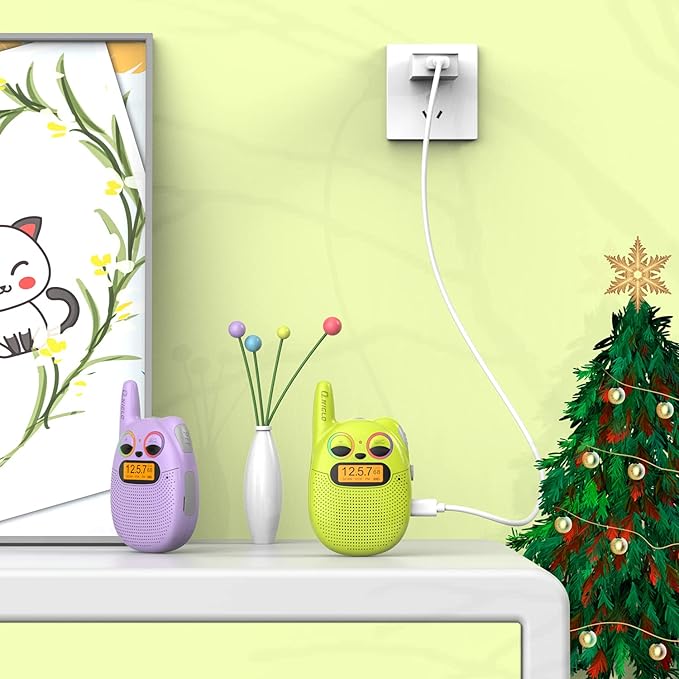 Qniglo Kids Walkie Talkies Rechargeable, Gifts - Image 4