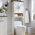 ACCOHOHO Over The Toilet Storage Cabinet, Farmhouse Bathroom Cabinet by ACCOHOHO