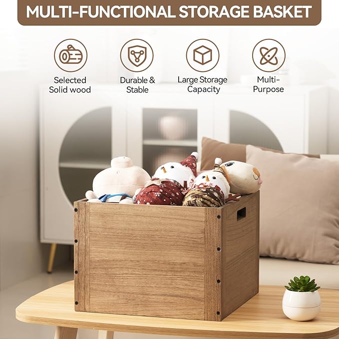KIRIGEN Modular Open Storage Cube F26-DBR - Image 2