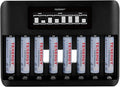 Tenergy TN480U 8-Bay LCD Display Fast Charger by Tenergy