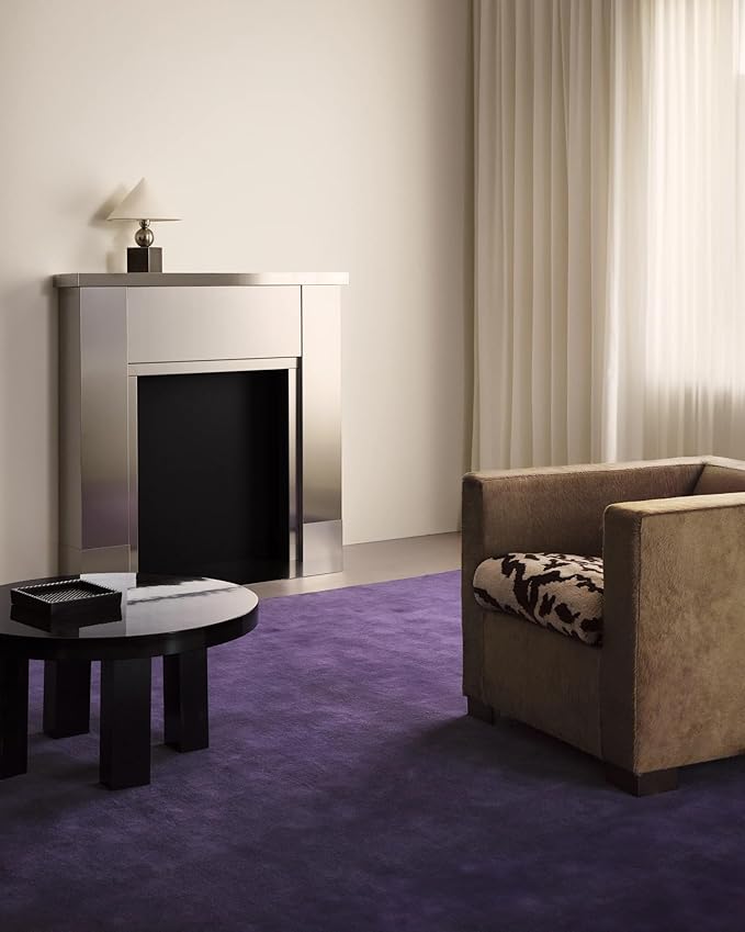 Hand-Tufted Wool Square Area Rug – Soft Premium Wool Carpet - Image 2