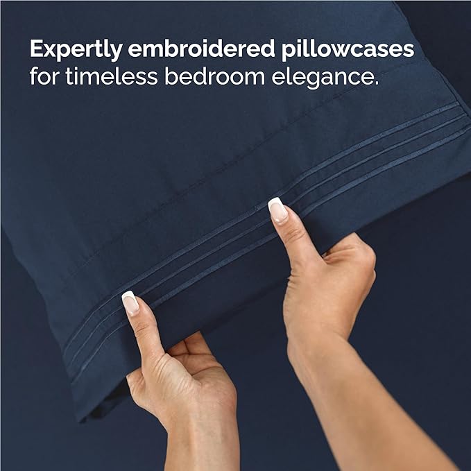 Twin XL Size 3 Piece Sheet Set - Image 6