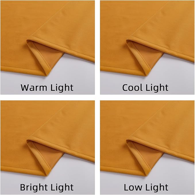 Joydeco Customized Curtains, Super Soft Velvet Curtains - Image 5