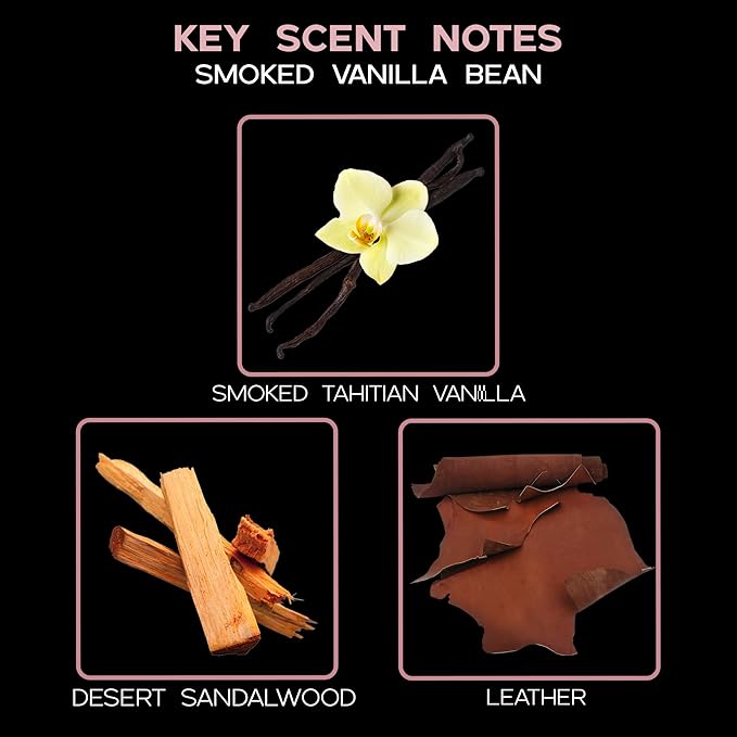 LOVSPA Reed Diffuser Set, Smoked Vanilla Scented Oil Diffuser - Image 5