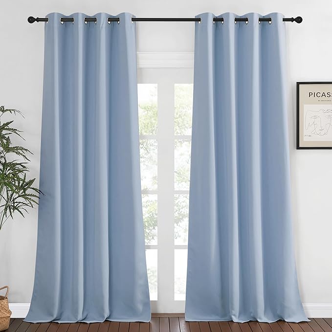 NICETOWN Blackout Curtains 120 inch Length by NICETOWN