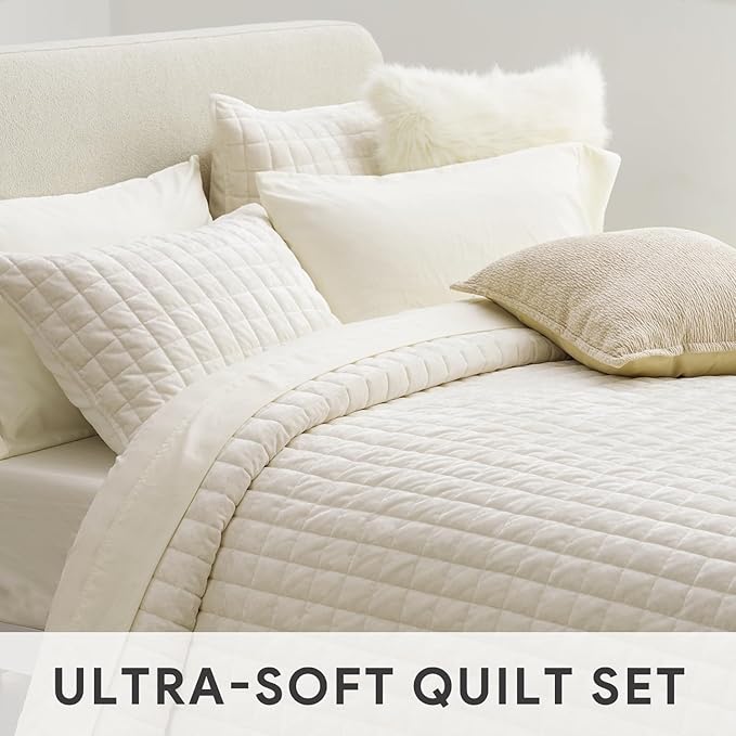 RECYCO Luxury Velvet Quilt Set Twin/Twin XL Size, Lightweight Velvet Comforter - Image 5