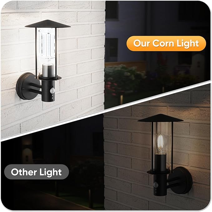 XYCN 2 Pack 240W Corn LED Light Bulb Fanless, 5000K Daylight E26/E39 Large - Image 5