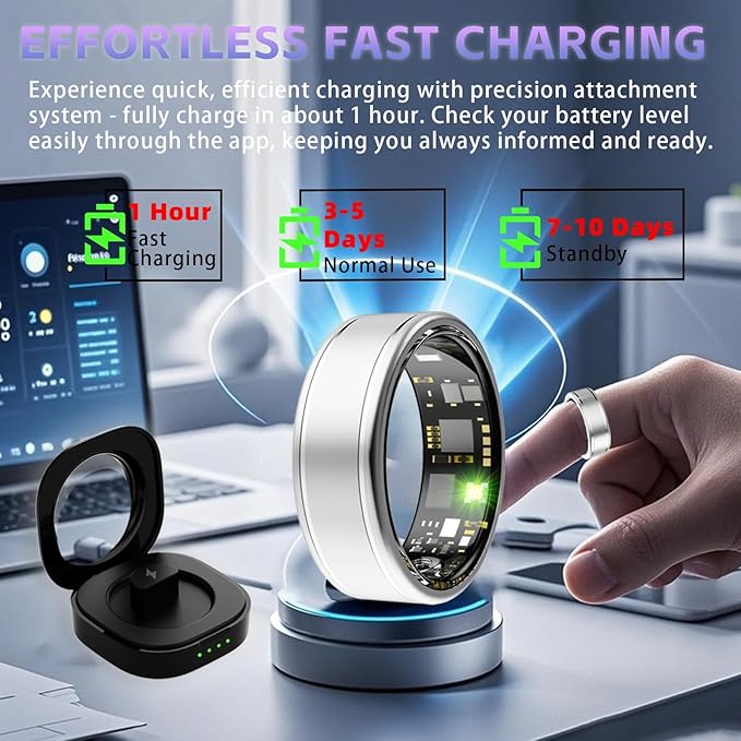 Smart Ring Health Tracker, Fitness Tracker Ring - Image 6