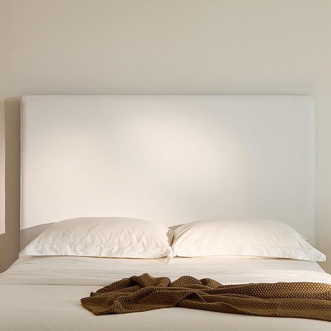 King Size Upholstered Bed Frame, Lucas Tall Headboard Floor Platform Beds - Image 7