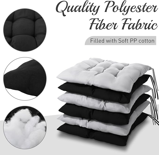 Geetery 12 Pcs Floor Pillows for Classroom Bulk Square Seating Cushions for - Image 2