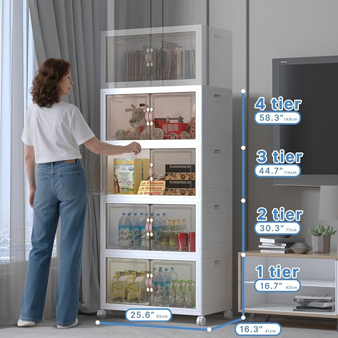 Extra Large Stackable Storage Bins - Image 5