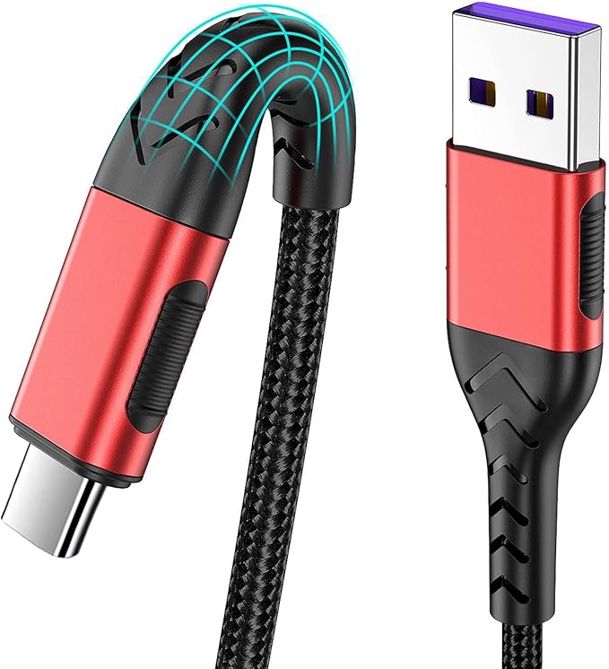 Durcord USB C Charger Cable, Upgarded 2Pack 6ft USB Fast ChargingType C by Durcord