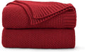 CozeCube Christmas Red Throw Blanket by CozeCube