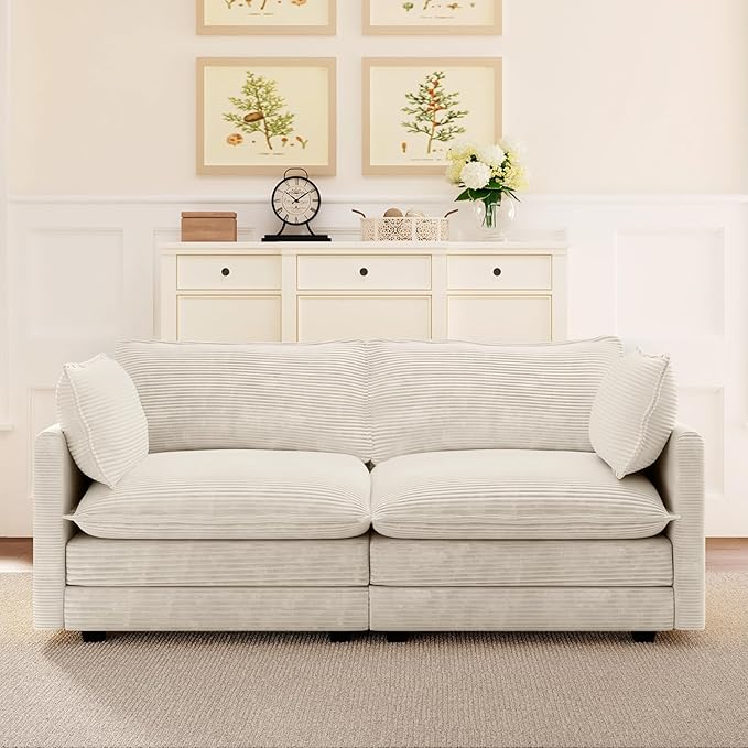 ROWHY 78'' Sectional 2 Seat Cloud Loveseat by ROWHY