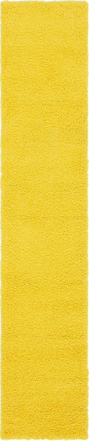 Unique Loom Solid Shag Collection Area Rug - Image 3