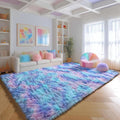 PAGISOFE 9x12 Rainbow Large Area Rug by PAGISOFE