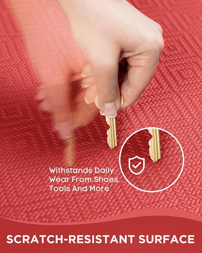 Ophanie Kitchen Mats for Floor, 3/4 Inch Thick Kitchen Rugs, Waterproof - Image 5