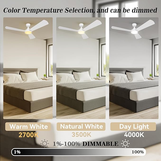 SMAAIR 56 Inch Smart Wifi Ceiling Fans - Image 4