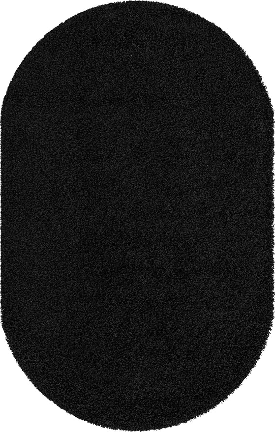 Unique Loom Solid Shag Collection Area Rug - Image 8