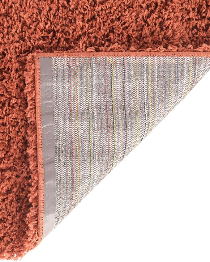 Unique Loom Solid Shag Collection Area Rug - Image 7