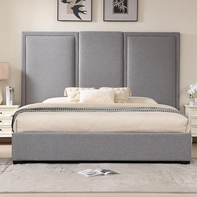 YUHUASHI King Size Bed Frame - Image 4