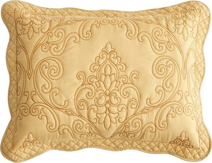 CHIXIN Microfiber King Pillow Shams Set of 2 by CHIXIN