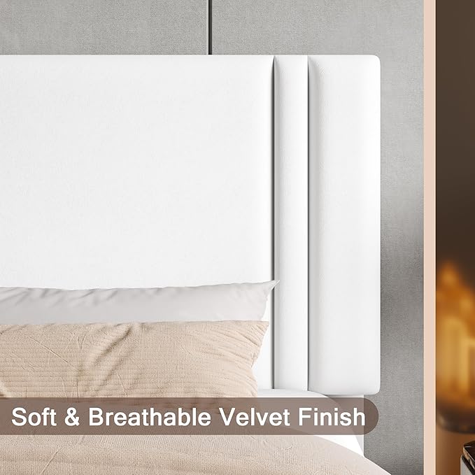 Upholstered Full Size Bed Frame - Image 8