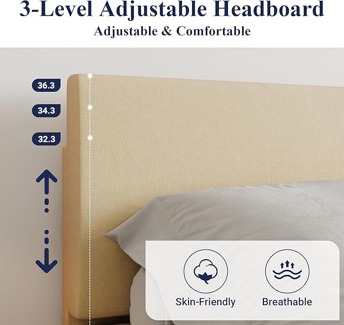 Allewie Queen Size Bed Frame - Image 4
