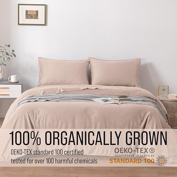 Bella Coterie Luxury Bamboo Viscose Twin Size Sheet Set | 100% Organically - Image 4