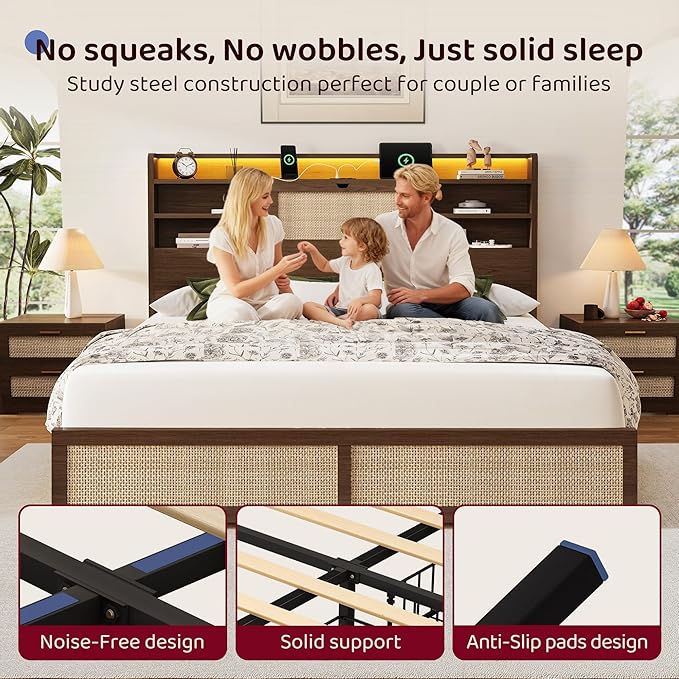 King Size Rattan Bed Frame - Image 7