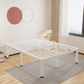 ROIL 20 Inch White Full Bed Frame by ROIL