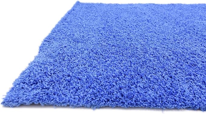Unique Loom Solid Shag Collection Area Rug - Image 7