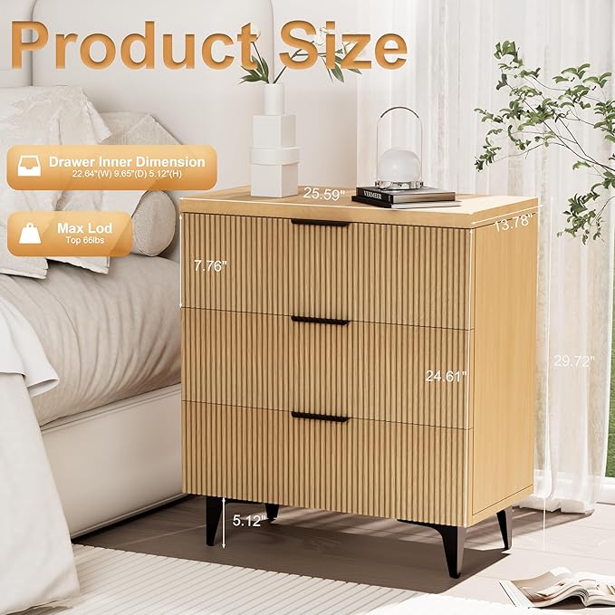 Royal Windsor Fluted Nightstand - Image 2