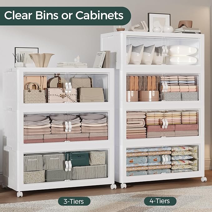 480QT Extra Large Stackable Storage Bins - Image 6