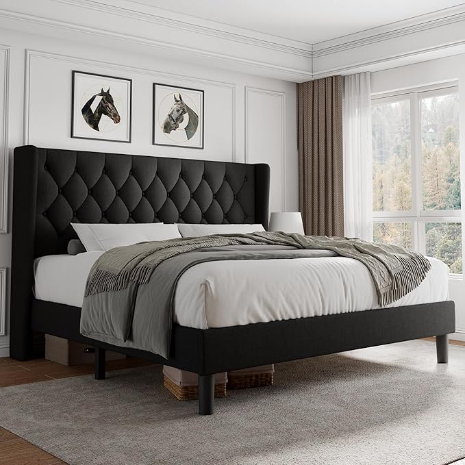 iPormis King Size Platform Bed Frame by iPomis