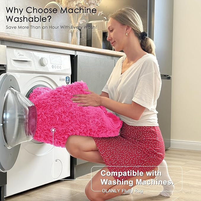 OLANLY 2x8 Machine Washable Runner Rugs - Image 2