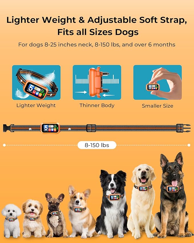 Upgraded Dog Bark Collar, Smart AI Barking Collar - Image 4