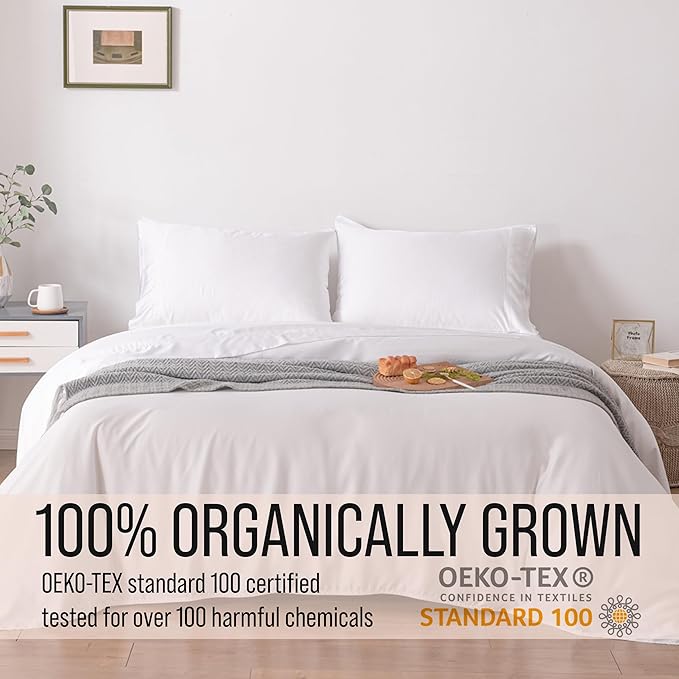 Bella Coterie Luxury Bamboo Viscose Twin XL Size Sheet Set | 100% Organically - Image 4