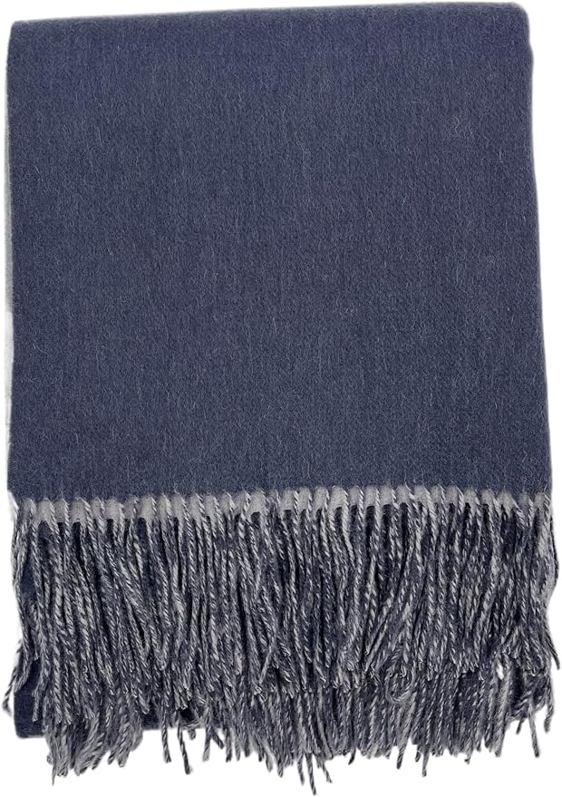 Alashan Cashmere Blend Double Faced Throw-Super Soft and Luxe Fabric- Perfect - Image 2