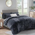 RECYCO Luxury Velvet Quilt Set Full Queen Size Bedding Sets, Ultra Soft Velvet by RECYCOHOMECOLLECTION