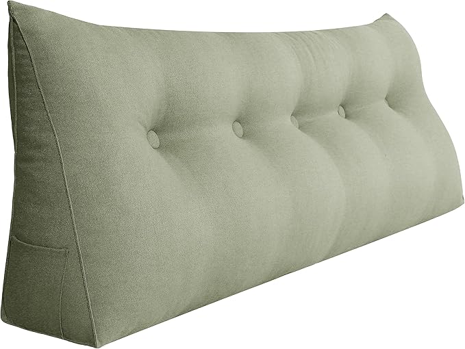 homecozy Wedge Headboard Pillow Dorm Room Reading Pillow Back Support - Image 8