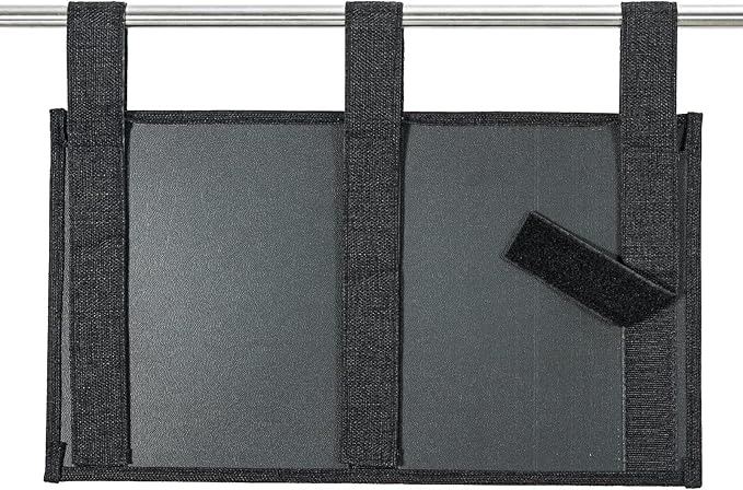 Zafit Linen Bedside Caddy, Bedside Storage Organizer - Image 4
