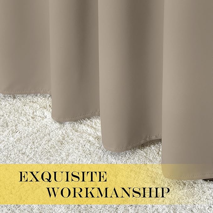 NICETOWN Blackout Window Curtain 90 inch Length - Image 4