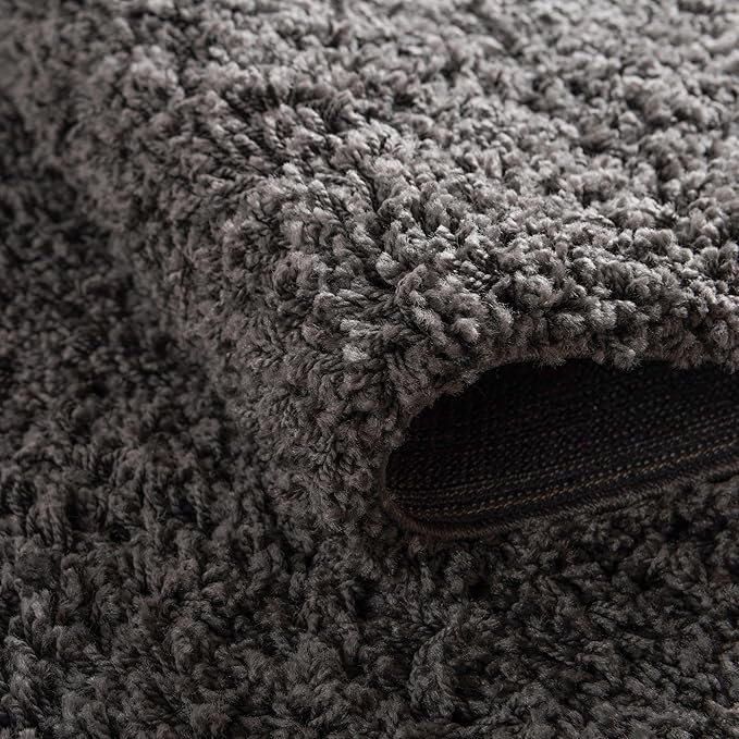 Unique Loom Solid Shag Collection Area Rug - Image 7