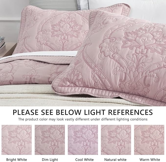 CHIXIN Bedspread Coverlet Quilt Set Full Size - Image 4