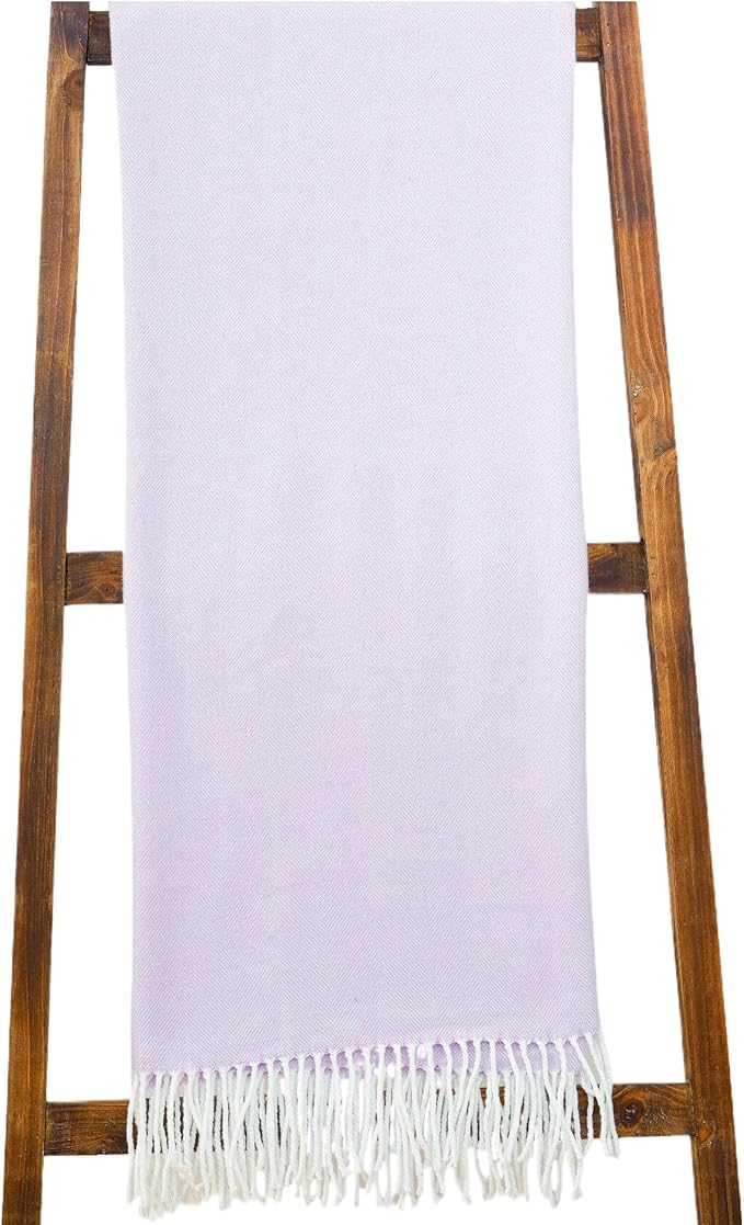 Alashan Cotton Acrylic Adirondack Herringbone Woven Throw by Alashan