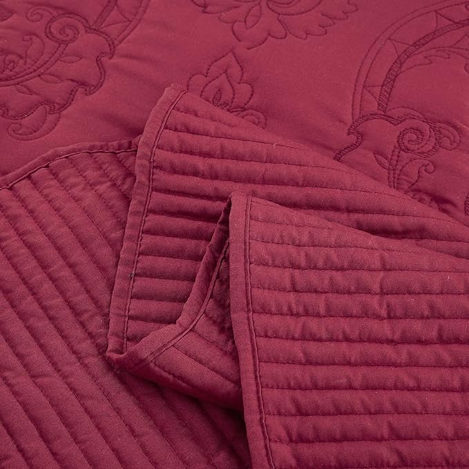 CHIXIN Bedspread Coverlet Quilt Set Full Size - Image 8